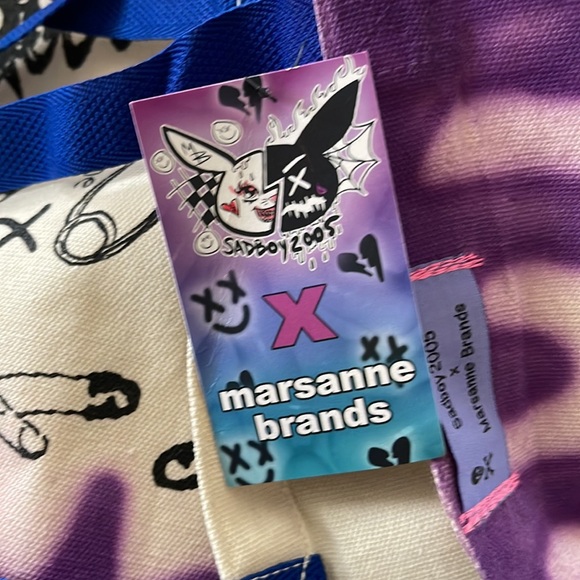 Trisha’s SADBOY2005 EMO Graffiti Tote Bag NWT - Picture 6 of 6